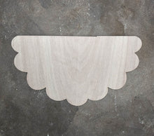 Load image into Gallery viewer, 20" x 10.5" Bunting Flag Door Hanger Wood Cutout