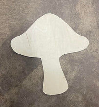 Load image into Gallery viewer, 11.5" Mushroom For Rounds Wood Cutouts
