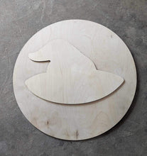 Load image into Gallery viewer, 10.5" x 15" Witch Hat For 19" Rounds Wood Cutouts