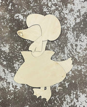 Load image into Gallery viewer, 18" Porch Goose Wood Craft Blank