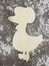 Load image into Gallery viewer, 18" Porch Goose Wood Craft Blank