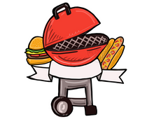 Load image into Gallery viewer, 19" x 17" BBQ Grill Door Hanger Wood Craft Blank