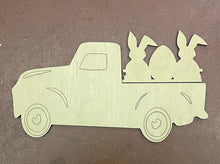 Load image into Gallery viewer, 15” Farmhouse Truck For 6” Seasonal Shapes Or Plaque Craft Blank