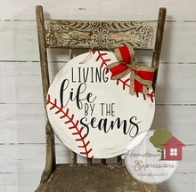 Load image into Gallery viewer, 15” Circle Round Door Hanger Wood Craft Blank