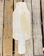 Load image into Gallery viewer, 23" x 8" Rocket Popsicle Door Hanger Wood Craft Blank