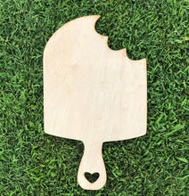 Load image into Gallery viewer, 19" x 11.5" Popsicle Door Hanger Wood Craft Blank