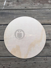 Load image into Gallery viewer, 15” Circle Round Door Hanger Wood Craft Blank