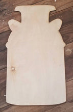 Load image into Gallery viewer, 19” Milk Can Door Hanger Wood Craft Blanjk