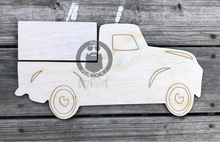 Load image into Gallery viewer, 15” Farmhouse Truck For 6” Seasonal Shapes Or Plaque Craft Blank