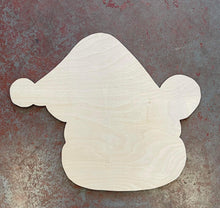 Load image into Gallery viewer, 20" x 16" Christmas Hippo Door Hanger Wood Cutouts