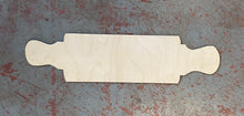 Load image into Gallery viewer, 22" x 5.5" Rolling Pin Door Hanger Wood Cutouts