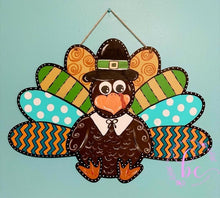 Load image into Gallery viewer, 22" Turkey Door Hanger Wood Cutout