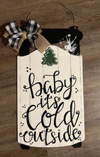 Load image into Gallery viewer, 23" x 12" Sled Door Hanger Wood Cutouts